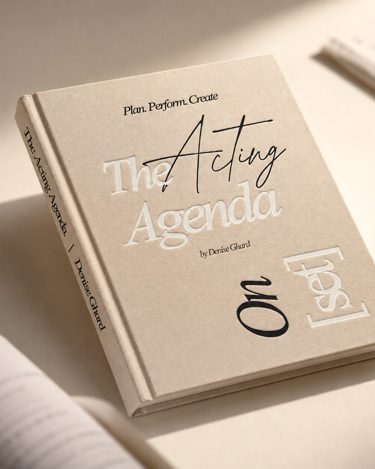The Acting Agenda – On-set-Cover des Wendebuchs